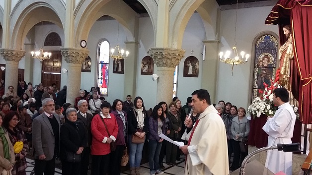 Catequistas reciben bendición en conmemoración de Ascensión del Señor